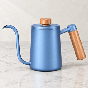 Chaleira Bico de Ganso Inox Azul Zurich Lumi Homi 600 mL