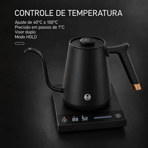 Controle de temperatura de 40°C a 100°C da Timemore Fish