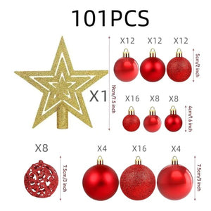 Bolas-de-Natal-Vermelhas-com-Estrela-Lumi-Homi-101-Unidades-07