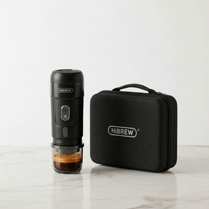 Cafeteira Portatil 3 em 1 Preta Hibrew com Case