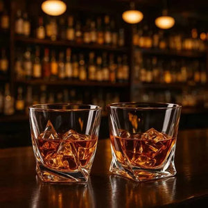 Copo de Whisky Cristal Twist Lumi Homi - 2 Unidades