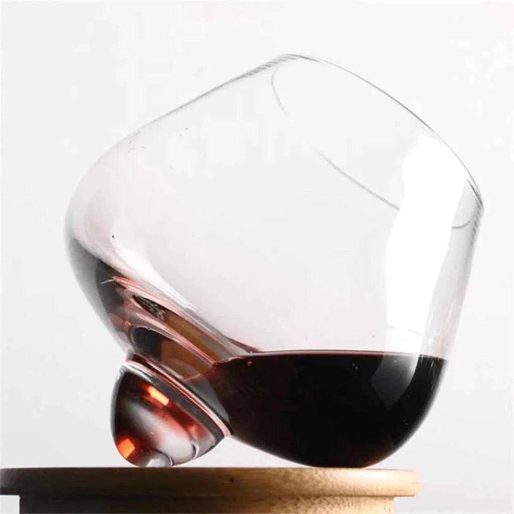 Copo de Whisky Cristal Base Rotativa Lumi Homi - 1 Unidade