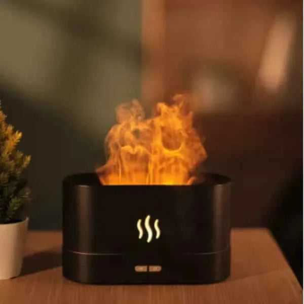Difusor de Ambiente e Umidificador de Ar Flame Lumi Homi