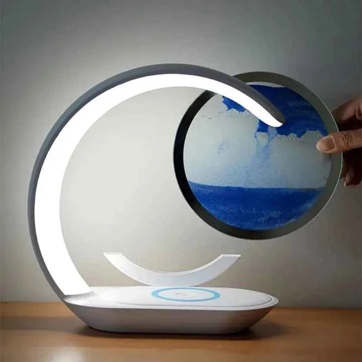 Luminária de Mesa + Carregador por Indução Areado Lumi Homi