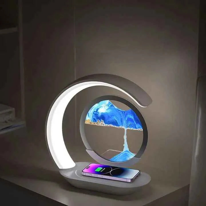 Luminária de Mesa + Carregador por Indução Areado Lumi Homi