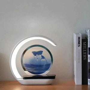 Luminária de Mesa + Carregador por Indução Areado Lumi Homi