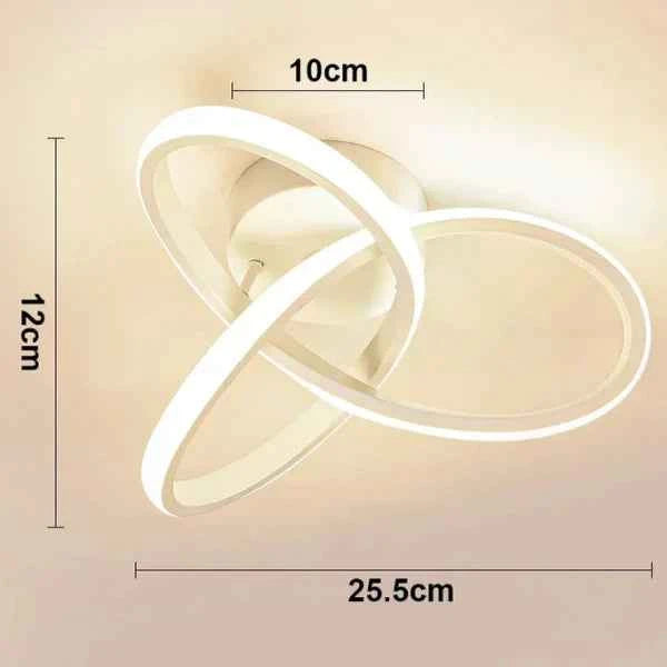 Luminária de Teto Plafon Led Sobrepor Elza Lumi Homi