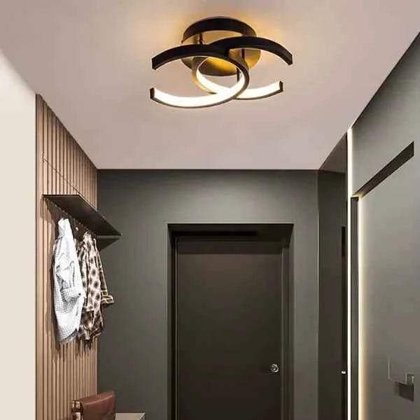 Luminária de Teto Sobrepor Plafon Luna Lumi Homi