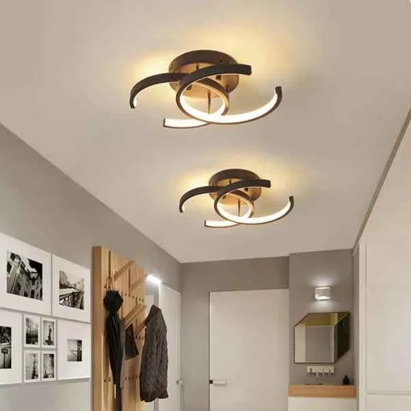 Luminária de Teto Sobrepor Plafon Luna Lumi Homi