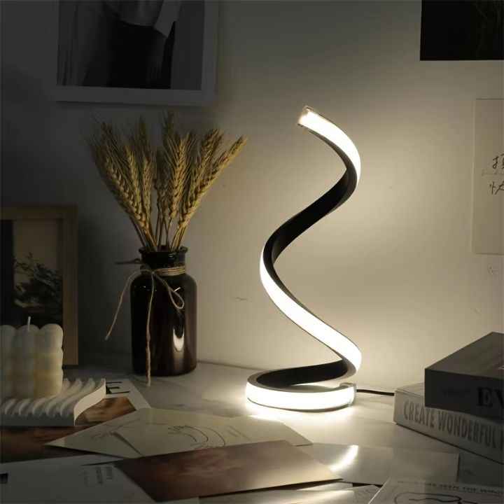 Luminária de Mesa em Led Ondular sem Base Lumi Homi