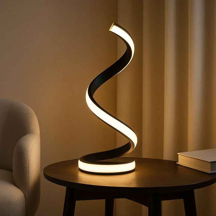 Luminária de Mesa em Led Ondular sem Base Lumi Homi