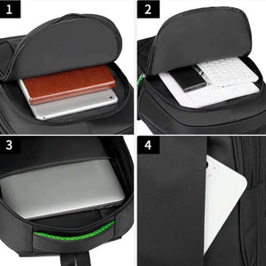 Mochila-Escolar-Masculina-Impermeavel-Preta-com-Verde-Lumi-Homi-02