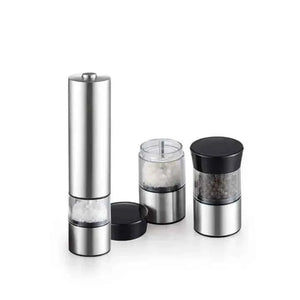 Moedor de Pimenta Elétrico Inox Lumi Homi