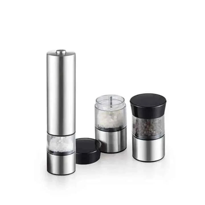Moedor de Pimenta Elétrico Inox Lumi Homi