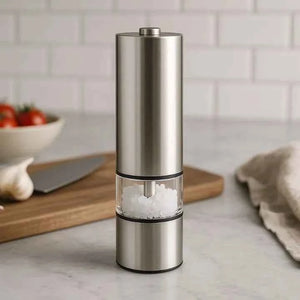 Moedor de Pimenta Elétrico Inox Lumi Homi