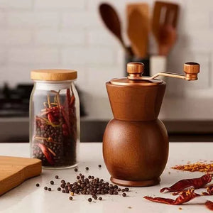 Moedor de Pimenta Manual Pequeno Wood Lumi Homi