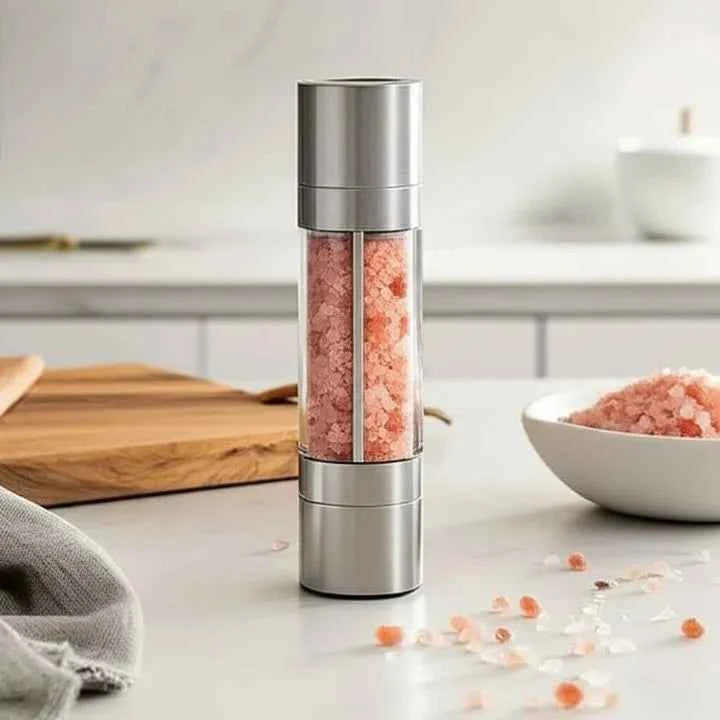 Moedor de Sal 2 em 1 Inox Lumi Homi