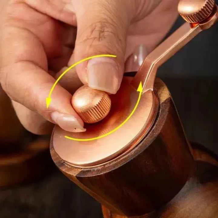 Moedor de Sal Manual Grande Wood Lumi Homi