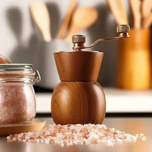 Moedor de Sal Manual Pequeno Wood Lumi Homi