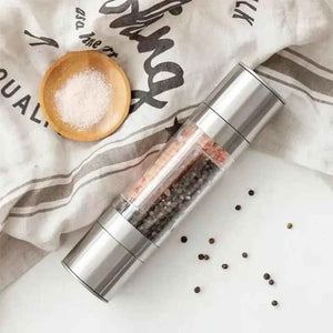 Moedor de Temperos 2 em 1 Inox Lumi Homi