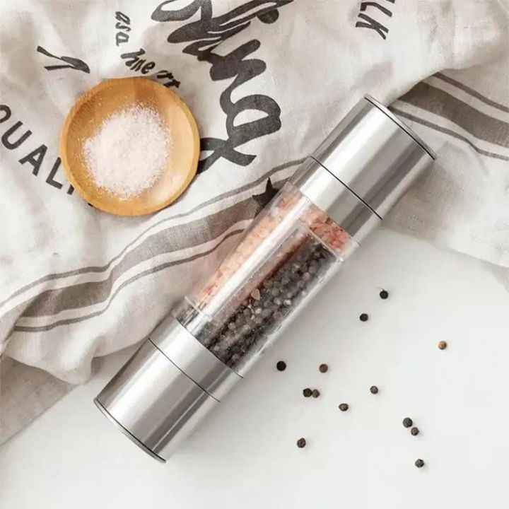 Moedor de Temperos 2 em 1 Inox Lumi Homi