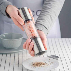 Moedor de Temperos 2 em 1 Inox Lumi Homi