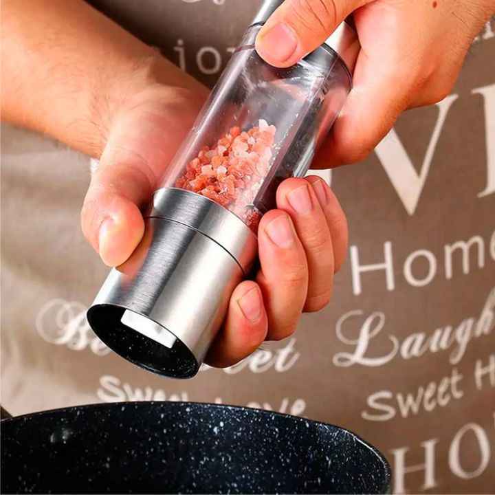 Moedor de Temperos 2 em 1 Inox Lumi Homi