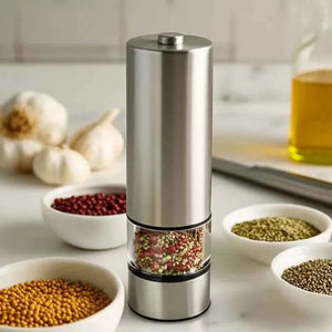 Moedor de Temperos Elétrico Inox Lumi Homi