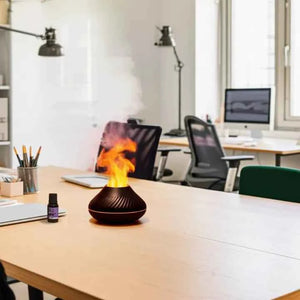 Umidificador de Ar e Difusor de Ambiente Vulcão Lumi Homi