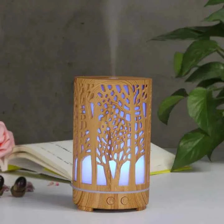 Umidificador de Ar e Difusor de Ambiente Ligno Lumi Homi