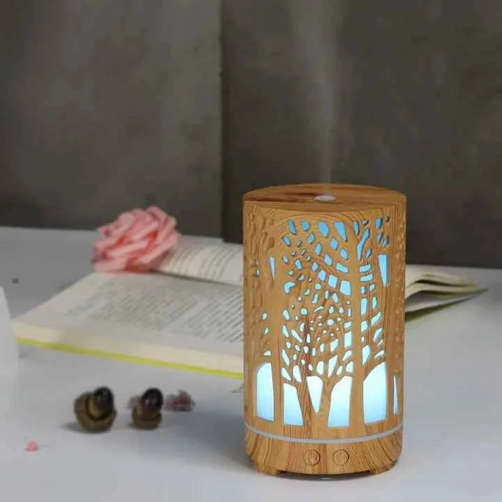 Umidificador de Ar e Difusor de Ambiente Ligno Lumi Homi