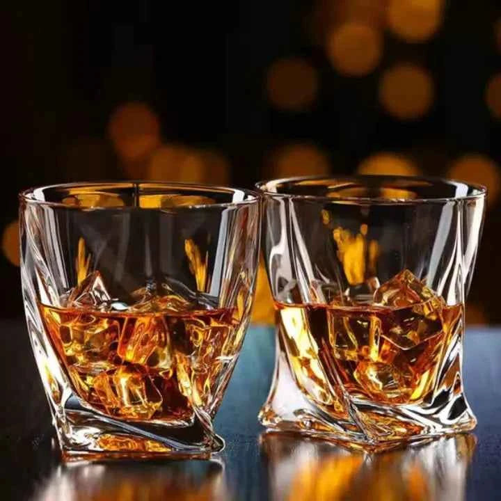 Copo de Whisky Cristal Twist Lumi Homi - 1 Unidade