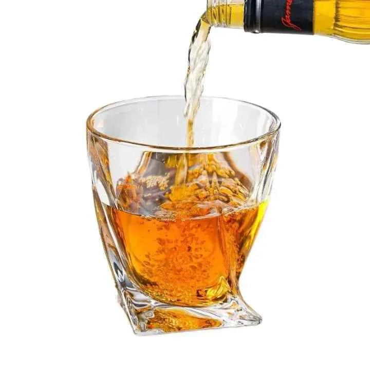 Copo de Whisky Cristal Twist Lumi Homi - 1 Unidade