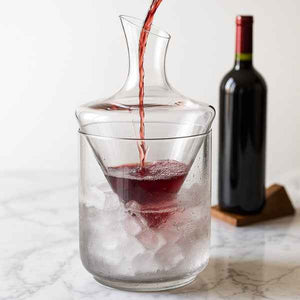 Decanter para Vinhos com Balde de Gelo Lumi Homi