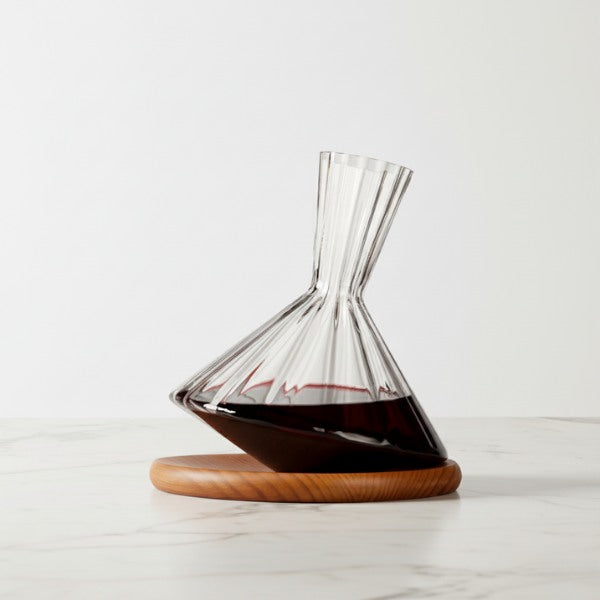Decanter de Vinho Base Giratória Criativo Lumi Homi