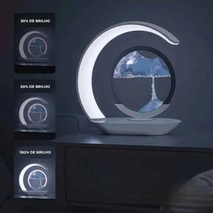 Luminária de Mesa + Carregador por Indução Areado Lumi Homi