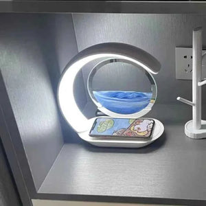 Luminária de Mesa + Carregador por Indução Areado Lumi Homi