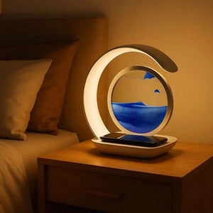 Luminária de Mesa + Carregador por Indução Areado Lumi Homi