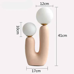 Luminária de Mesa Candeeiro Vitória Lumi Homi