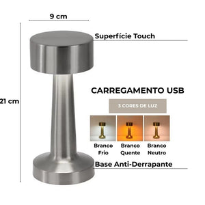 Luminaria-de-Mesa-LED-Recarregavel-Prata-Sirena-Lumi-Homi-07