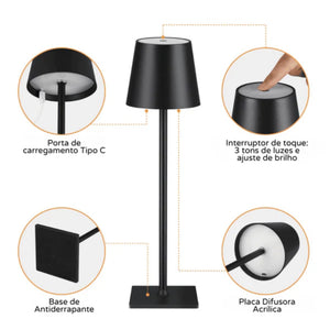 Luminaria-de-Mesa-Preta-sem-Fio-Onix-Lumi-Homi-16