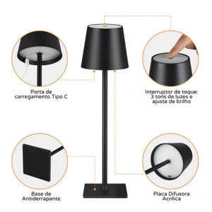 Luminaria-de-Mesa-Preta-sem-Fio-Onix-Lumi-Homi-46