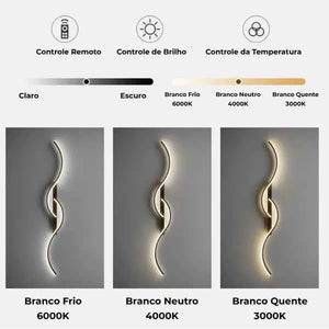 Luminária de Parede Arandela Led Marie Lumi Homi