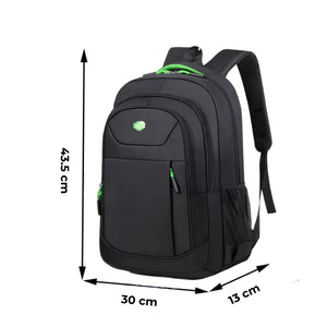 Mochila-Escolar-Masculina-Impermeavel-Preta-com-Verde-Lumi-Homi-04