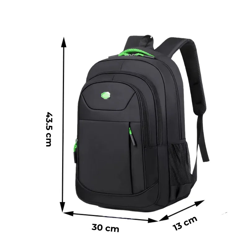 Mochila-Escolar-Masculina-Impermeavel-Preta-com-Verde-Lumi-Homi-04