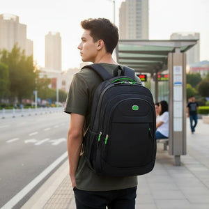 Mochila-Escolar-Masculina-Impermeavel-Preta-com-Verde-Lumi-Homi-06