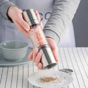 Moedor de Sal 2 em 1 Inox Lumi Homi