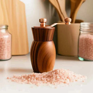 Moedor de Sal Manual Grande Wood Lumi Homi