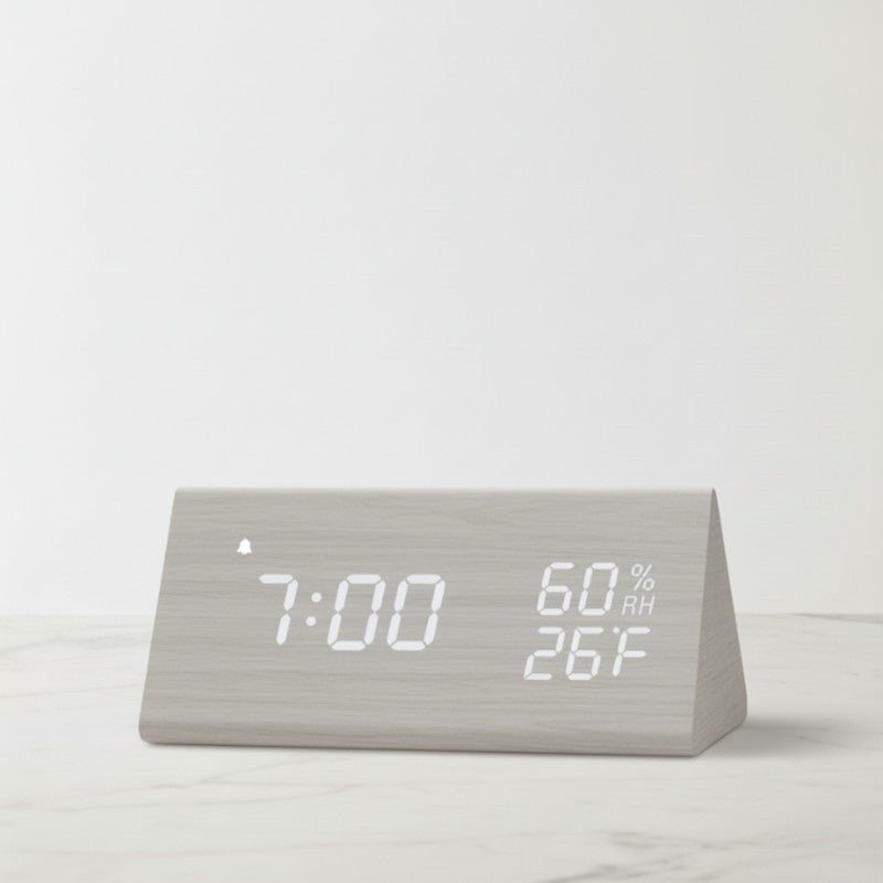 Relogio-de-Mesa-Digital-Decorativo-Triangular-Cinza-Lumi-Homi-01