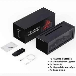 Umidificador de Ar Ultrassônico Lighter Lumi Homi